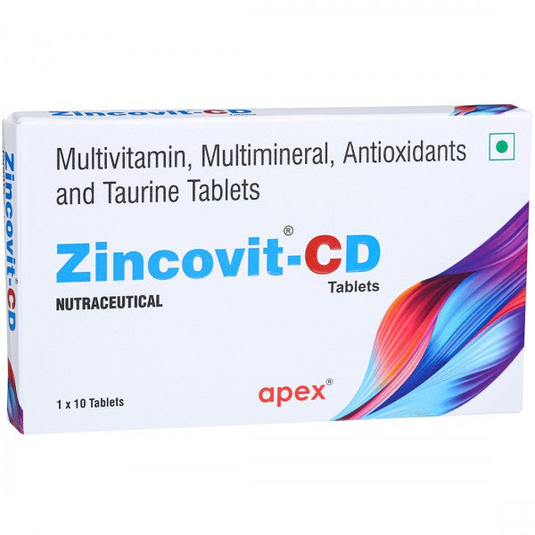 Zincovit CD Tablet, 10s