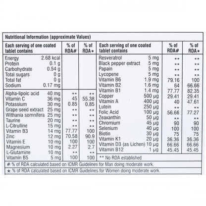 Zincovit CD Tablet, 10s