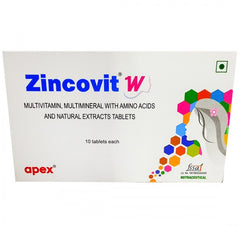 Zincovit W | Multivitamin, Multimineral, 10s