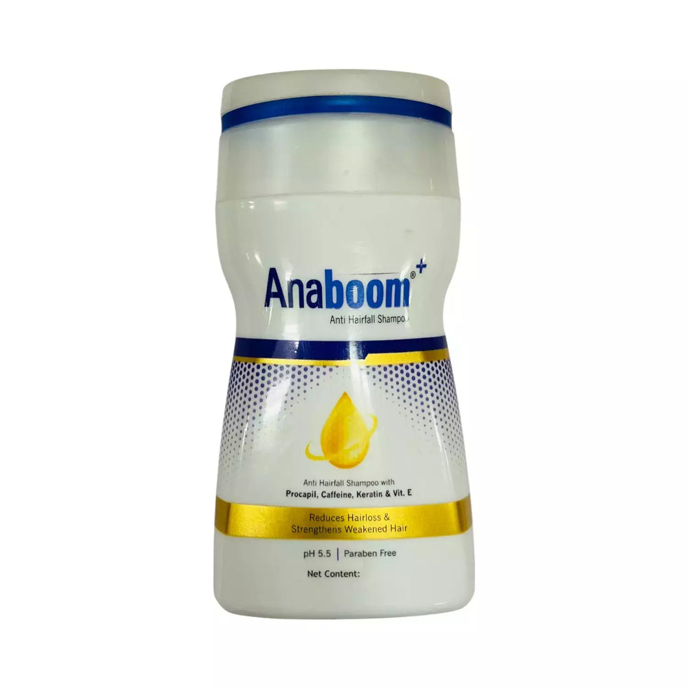 Anaboom + Antihair Fall Shampoo with Procapil, Caffeine, Keratin & Vitamin E, 100ml