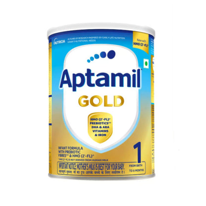 Aptamil Gold Stage 1 Infant Formula Tin, 400gm