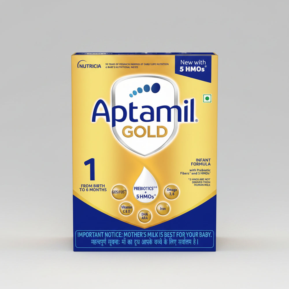 Aptamil Gold Stage 1 Infant Formula Refill Pack, 400gm
