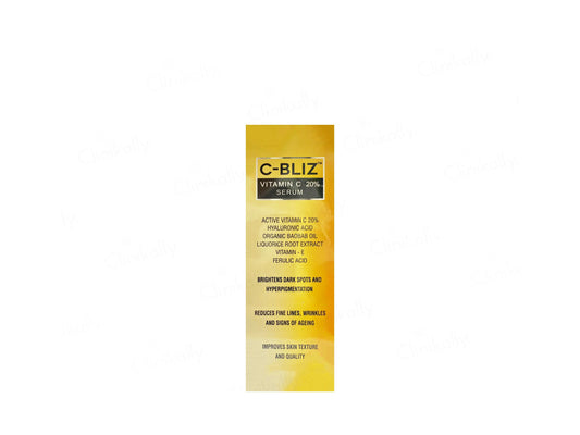C-Bliz Vitamin C Serum packaging on a white background