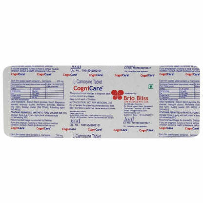 Cognicare, 10 Tablets