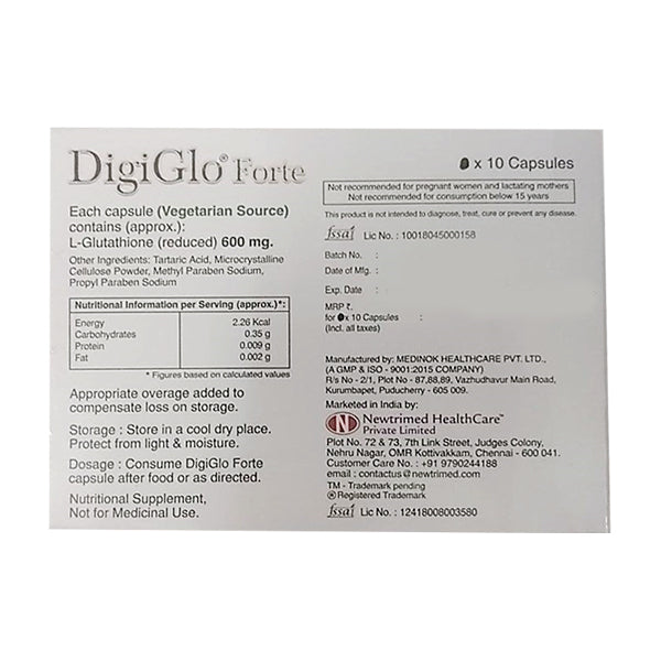 Digiglo Forte Capsules : ClickOnCare.com