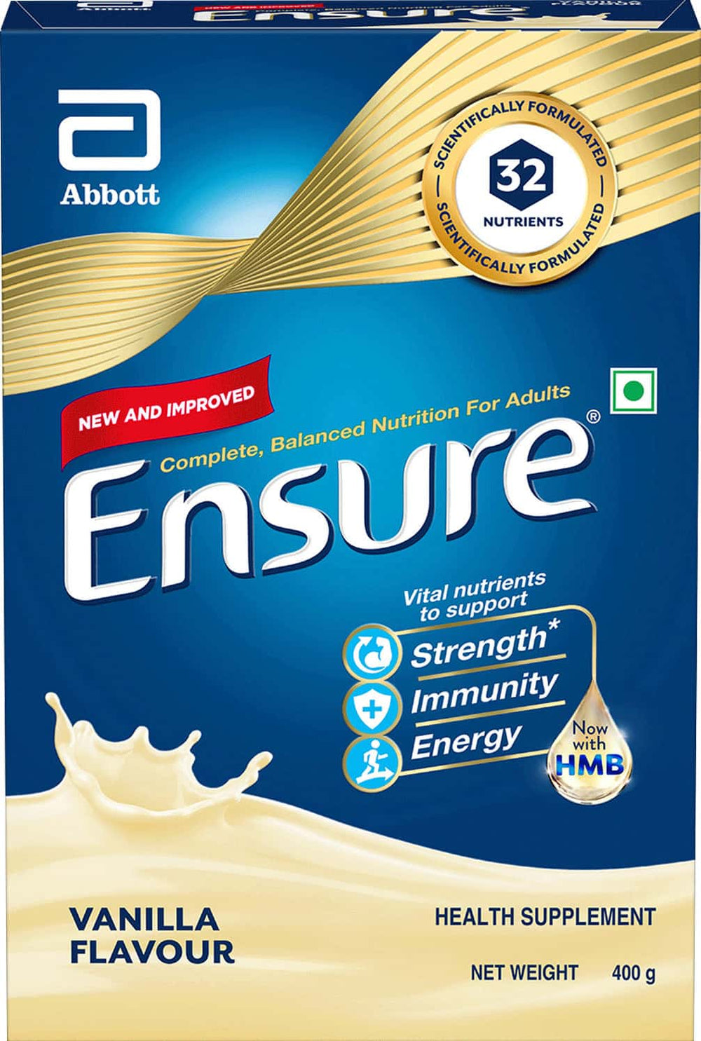 Ensure Vanilla Flavour, 375gm (Refill Pack)