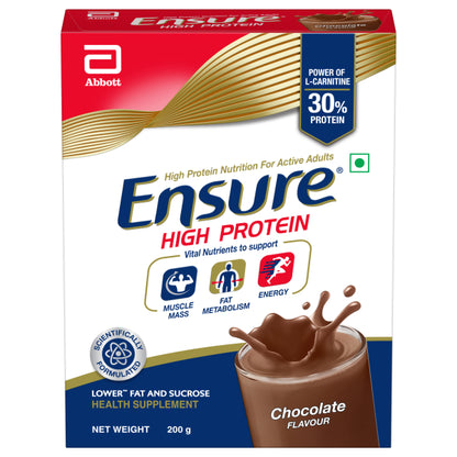 Ensure High Protein Chocolate Flavour Refill, 200gm