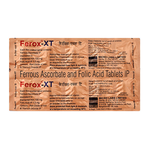 Ferox Xt, 10 Tablets