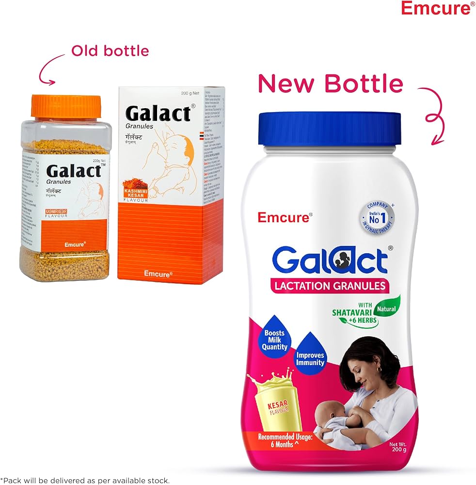 Galact Lactation Granules Kesar Flavour, 400g