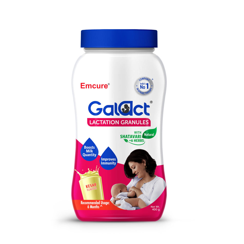 Galact Lactation Granules Kesar Flavour, 400g