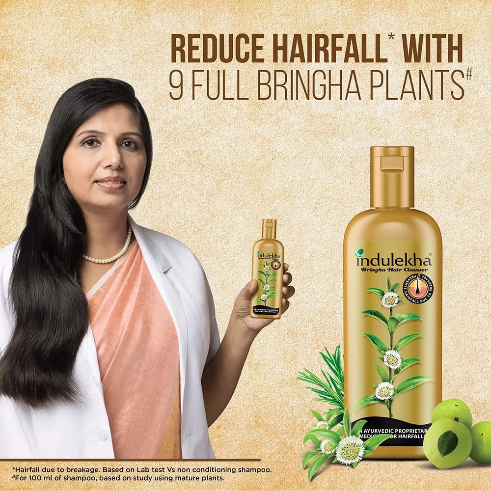 Indulekha Bringha Hair Cleanser, 200ml
