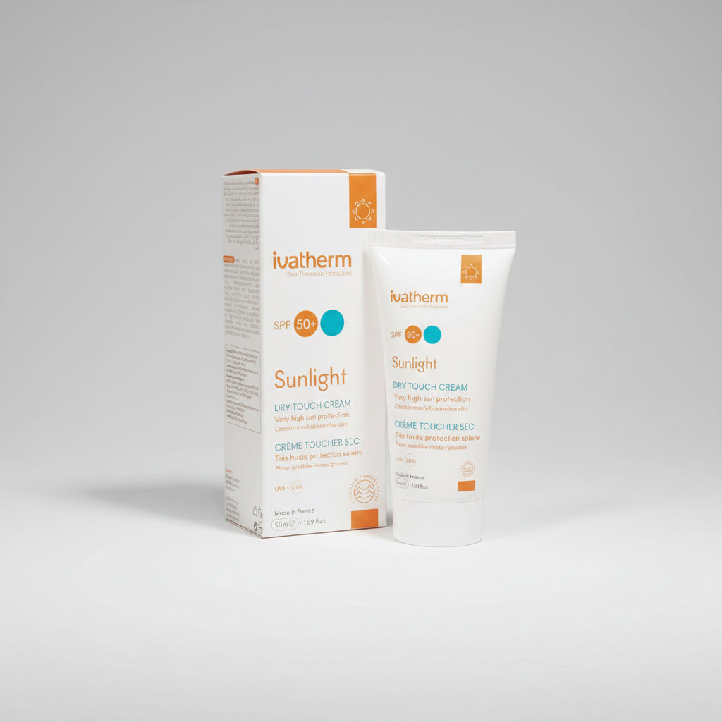 Set Ivatherm Ivatherm Sunlight SPF 50+ Dry Touch Cream, 50ml – ClickOnCare