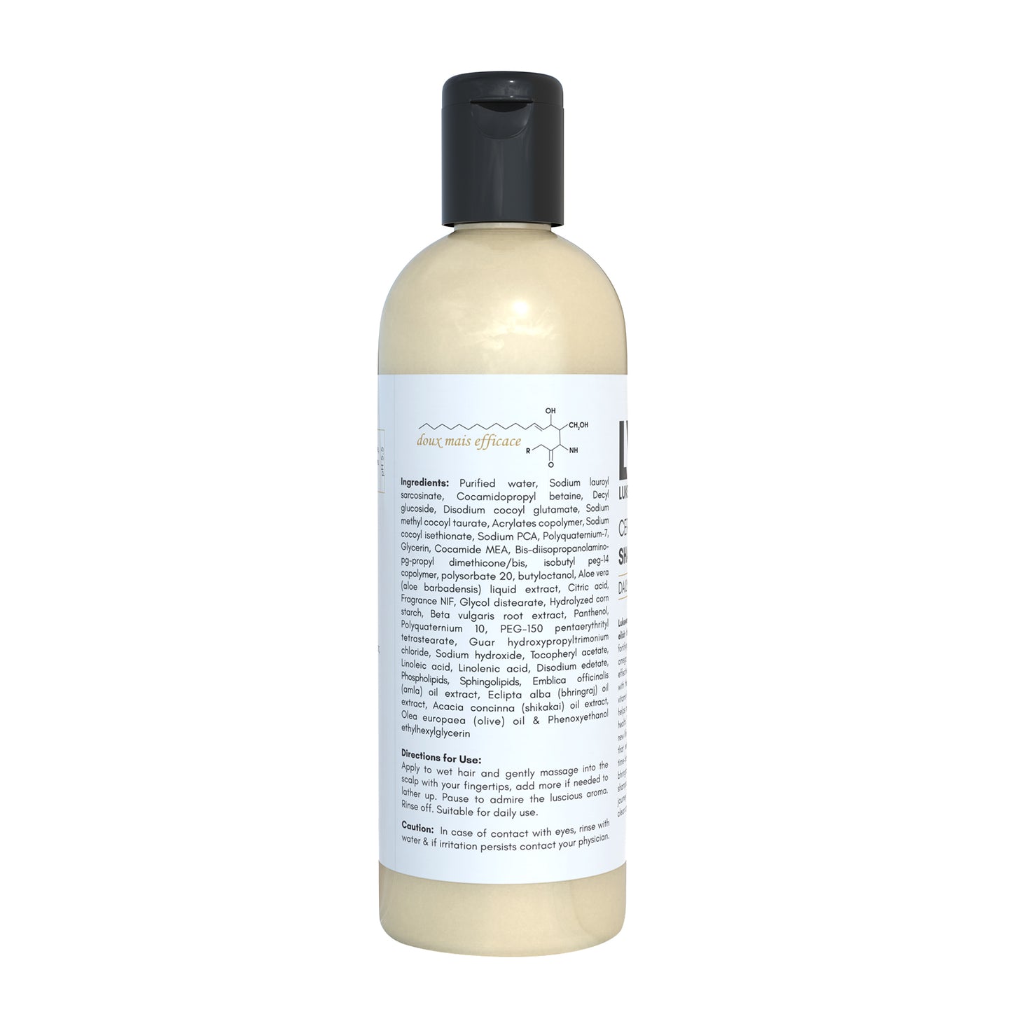 Lukewarm Ceramide & Vitamin Daily Defence Shampoo, 200ml : Hair Repair & Fall Protection, Strengthening & Healthy Growth