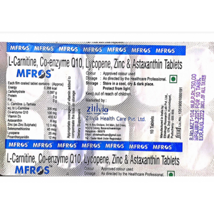 MFROS, 10 TABLETS