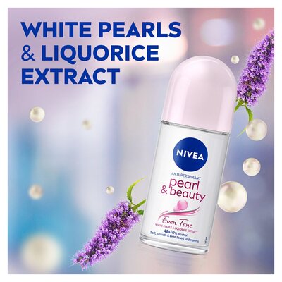 Nivea Pearl Beauty Roll On, 50ml