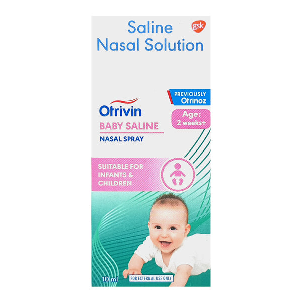 Otrivin Baby Saline Nasal Spray, 10ml