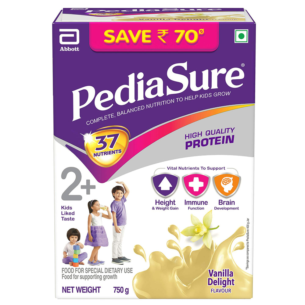 PediaSure Vanilla Delight Refill Pack, 750gm