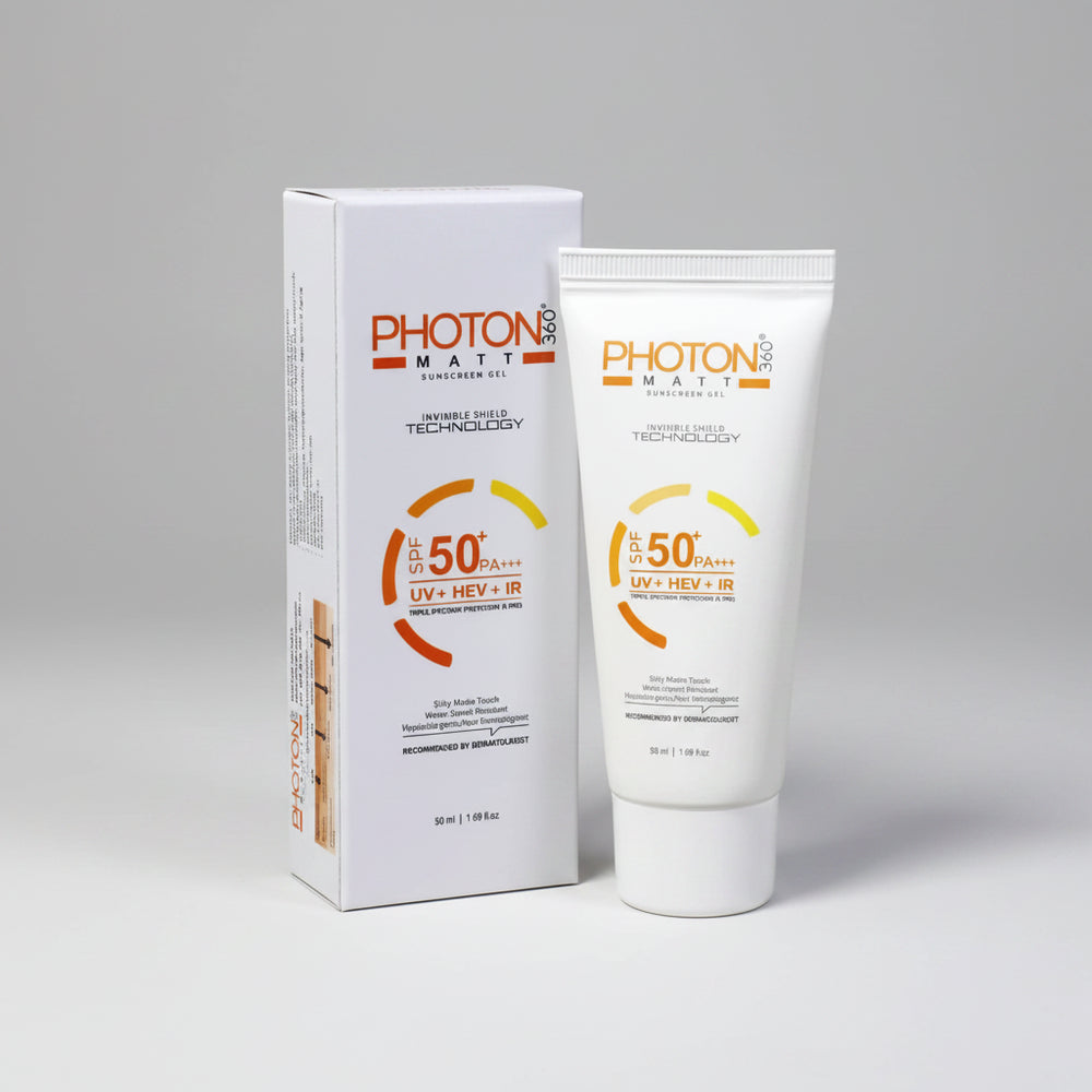 Photon 360 Matt Sunscreen Gel SPF 50+ PA+++, 50ml | Aclaris