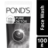Ponds Pure Detox Anti Pollution Purity Face Wash With Activated Charcoal, 50gms