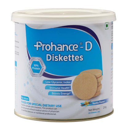 Prohance D Diskettes Vanilla Flavour, 250gm
