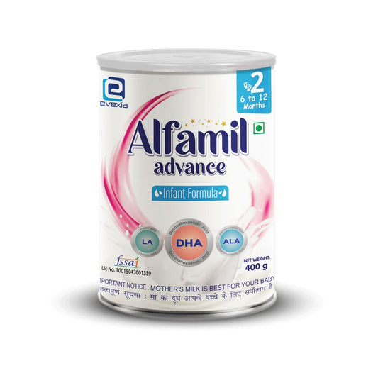 Alfamil Advance 婴儿配方奶粉第 2 阶段，400 克