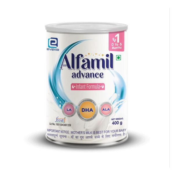 Alfamil Advance Infant Formula Stage 1, 400gm