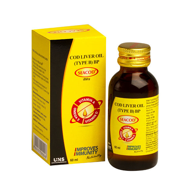Seacod Cod Liver Oil, 60ml