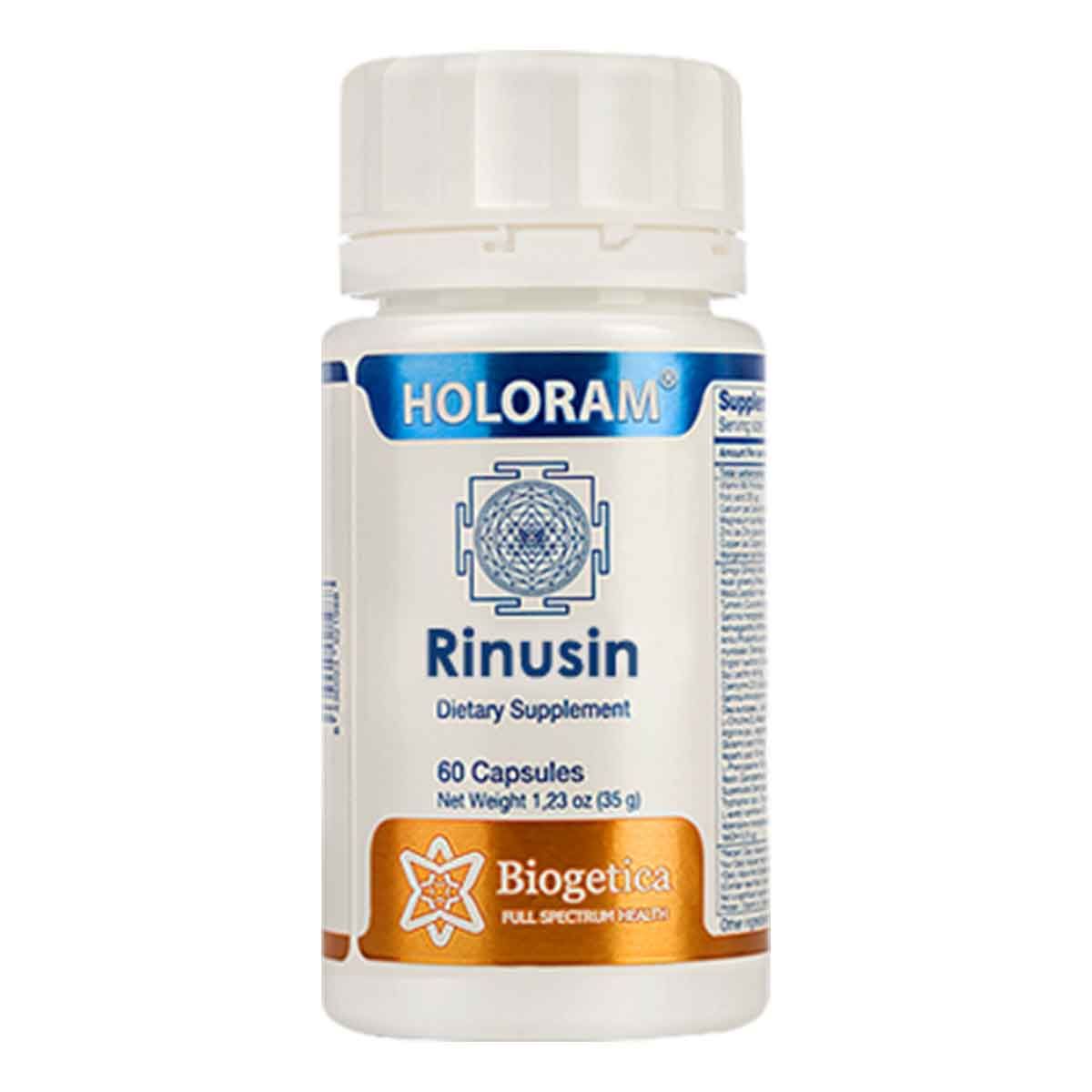 Biogetica Holoram Rinusin, 60 Capsules