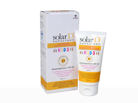 Solar D Kids Sunscreen SPF 50 PA++++, 50ml
