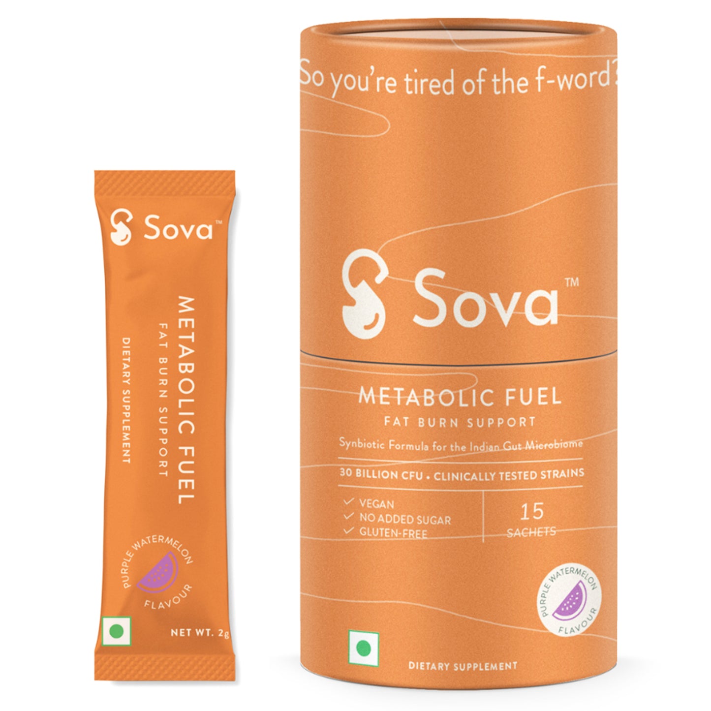 Sova 代谢燃料脂肪燃烧支持西瓜味