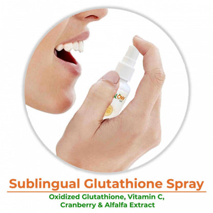 how to use glutathione spray ACG Extra Strength Auro Wellness Glutaryl Plus Spray