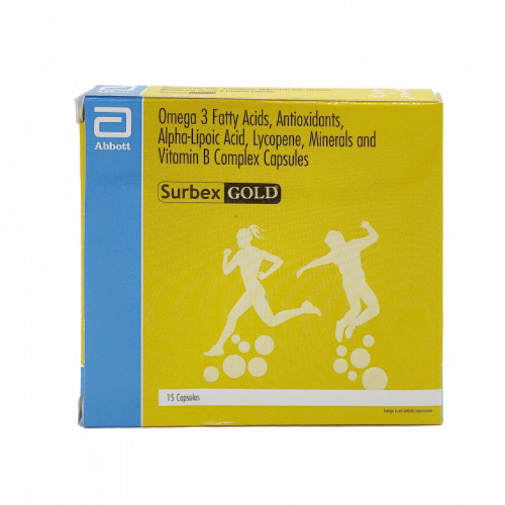 Surbex Gold, 15 Capsules