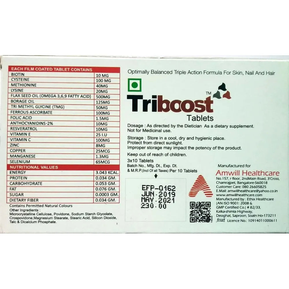 Triboost Tablet, 10s