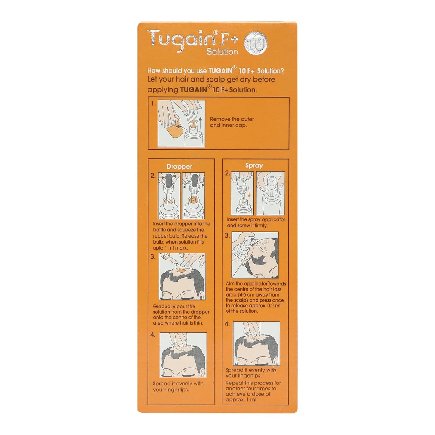 Tugain F+ 10 Solution, 60ml