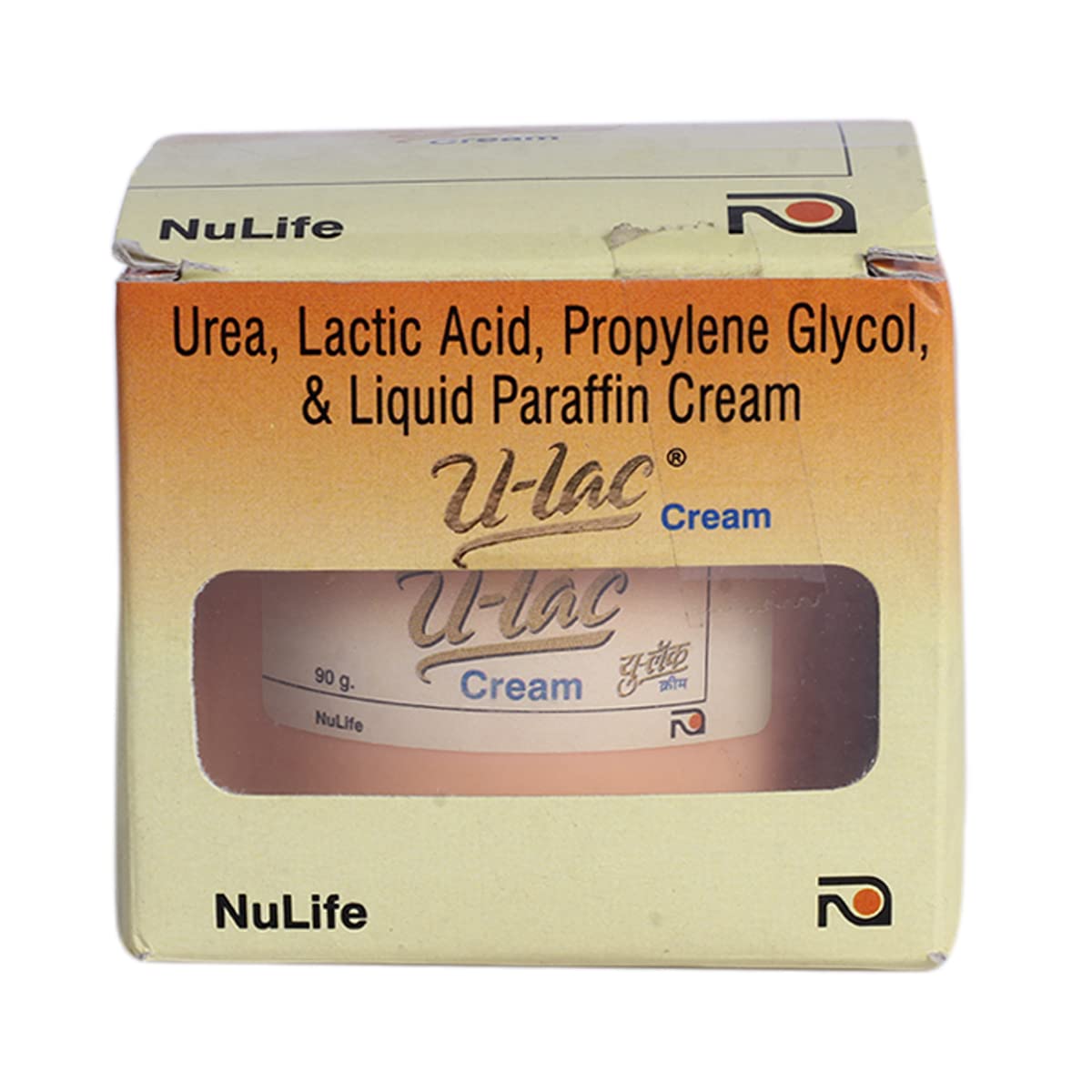 U-Lac Cream with Urea, Lactic Acid, Propylene Glycol & Liquid Paraffin, 90gm