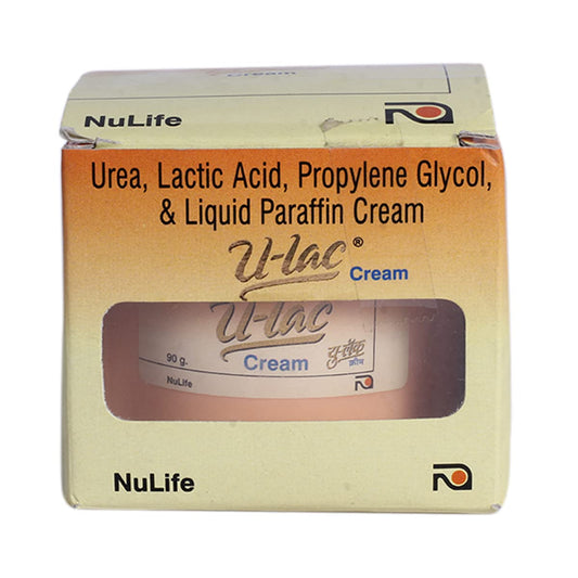U-Lac Cream with Urea, Lactic Acid, Propylene Glycol & Liquid Paraffin, 90gm