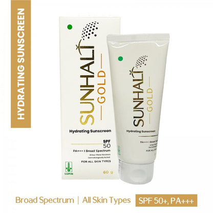 Sunhalt Gold Hydrating Sunscreen, 60gm