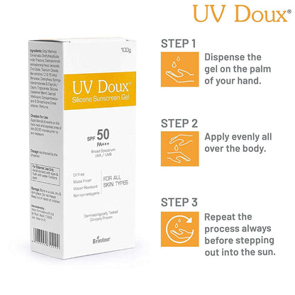 UV Doux Sunscreen Gel, 100gm