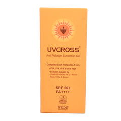 Uvcross Anti-Pollution Sunscreen Gel SPF50+ PA++++, 50gm