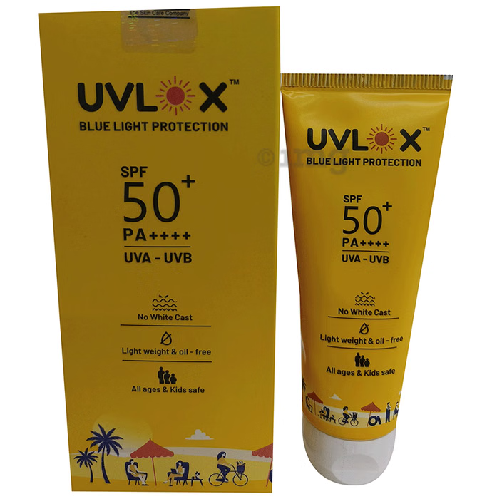 Uvlox Spf50+ Gel, 50gm