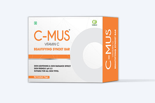 C-Mus Vitamin C Syndet Bar, 75gm