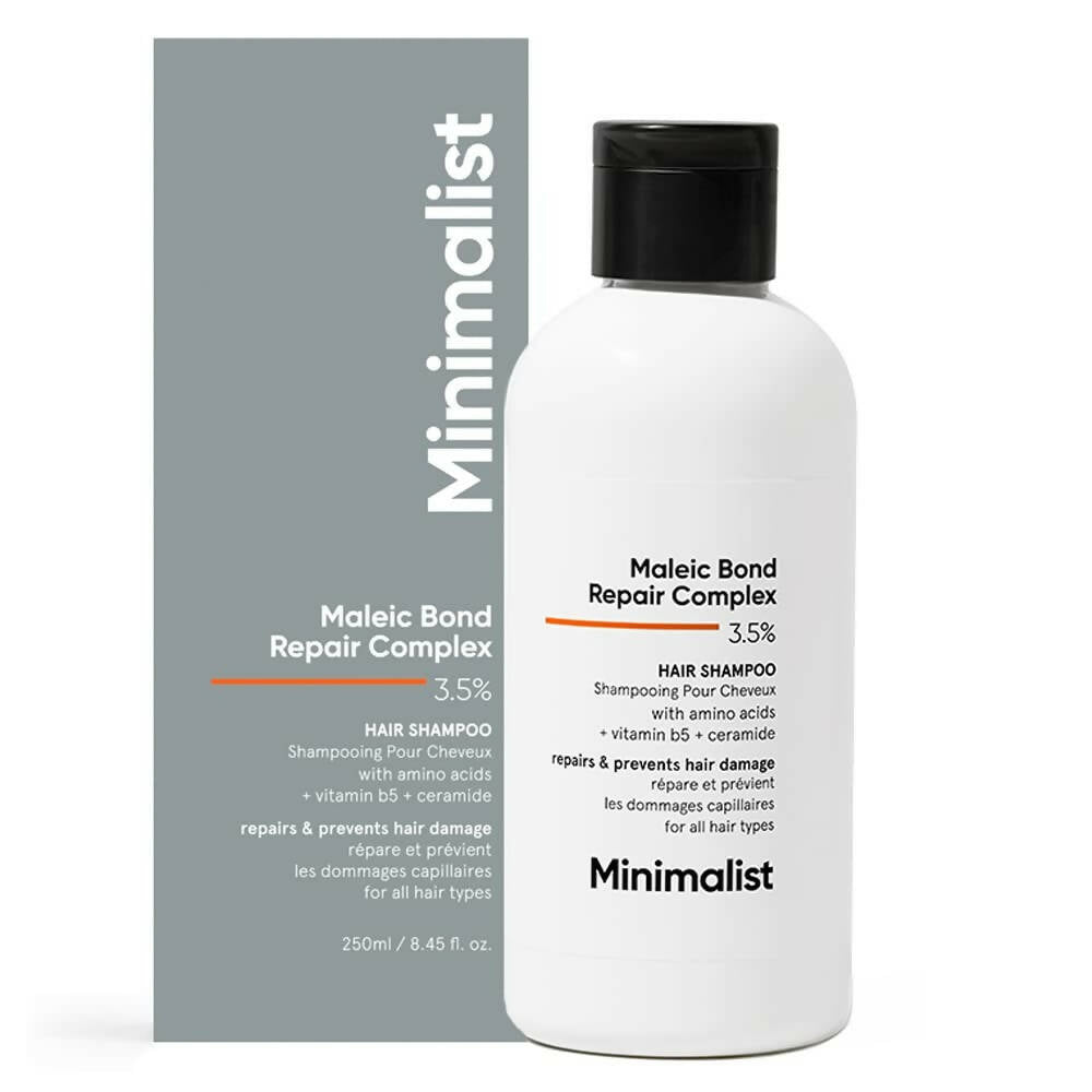 Minimalist Maleic Bond Repair Complex 3.5% Hair Shampoo, 250ml