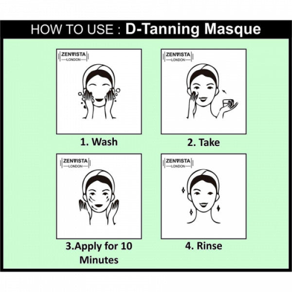 Zenvista Skin D-Tanning Masque, 50ml