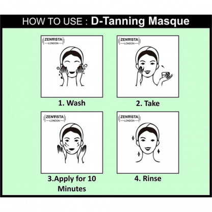 Zenvista Skin D-Tanning Masque, 50ml