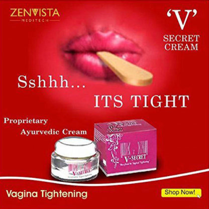 Zenvista V-Secret Vaginal Tightening & Pleasure Enhancing Cream,  50gm