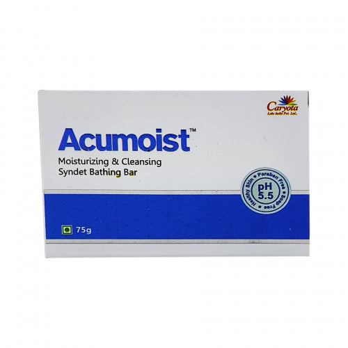 Acumoist Syndet Bar, 75gm