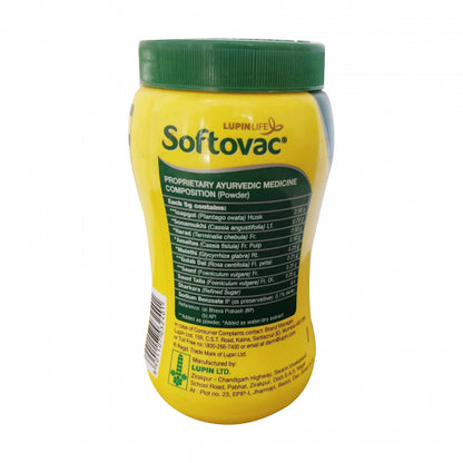 Softovac Bowel Regulator Powder, 100gm (Rs. 1.85/gm)