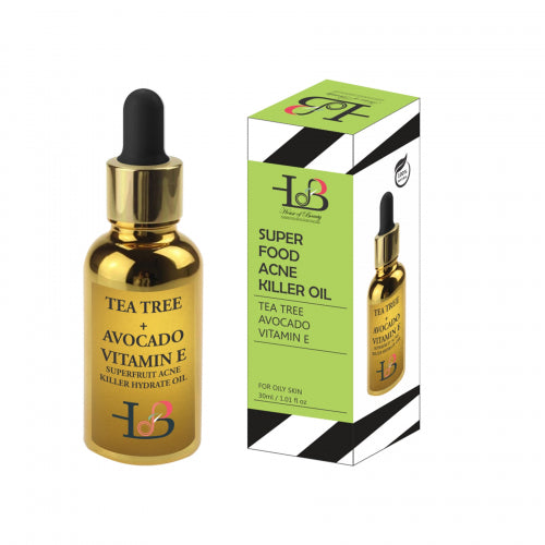 House Of Beauty Tree Tea + Avocado Vitamin E Oil, 30ml
