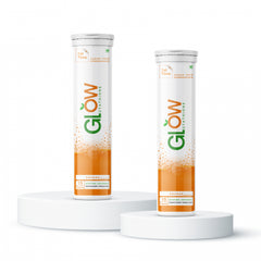 GlowGlutathione Effervescent - Orange, 30 Tablets