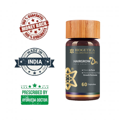 Biogetica Hairgrow Advance Hair Support, 60 Capsules (Rs. 11.65/capsule)